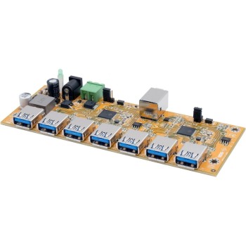 EXSYS EX-1188HMS-3-PL, 7x USB3.2, Platine, 15KV ESD, nur Platine EXSYS EX-1188HMS-3-PL, 7x USB3.2, Platine, 15KV ESD, nur Platine