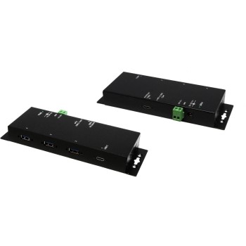 EXSYS EX-1191HMVS-PD, 4x USB3.2, PD, Metall, 15KV ESD, 1xUSB-C PD, 3xUSB-A EXSYS EX-1191HMVS-PD, 4x USB3.2, PD, Metall, 15KV ESD, 1xUSB-C PD, 3xUSB-A