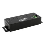 EXSYS EX-1537HMVS, 7x USB3.2, managed HUB, 15KV ESD, 7xUSB-C, Managed USB-Hub