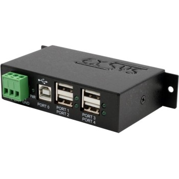 EXSYS EX-1594HMS, 4x USB2.0, managed HUB, 15KV ESD, 4xUSB-A, Managed USB-Hub EXSYS EX-1594HMS, 4x USB2.0, managed HUB, 15KV ESD, 4xUSB-A, Managed USB-Hub
