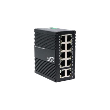 Exsys Mini switch PoE Ethernet industriel 10x 1 Gbps 10 ports