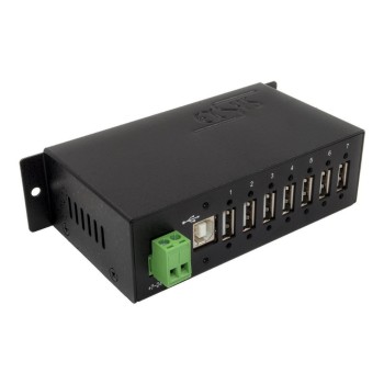 exSys EX-1177HMV, 7x USB 2.0, Metall,, Din-Rail, verschraubbar exSys EX-1177HMV, 7x USB 2.0, Metall,, Din-Rail, verschraubbar