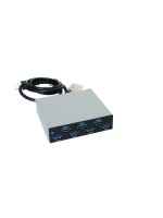 EXSYS EX-1167, Interner USB 3.0 HUB,, with 7 Ports for 3.5 Front-Einbau,