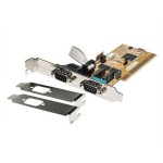 exSys EX-41052-2, 2xSeriell RS232, PCI-I/O-Karte, Chip-Set: MosChip MCS9865IV