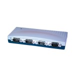 exSys EX-1334, USB pour 4xSeriell RS232, USB Konverter-Box, USB1.1
