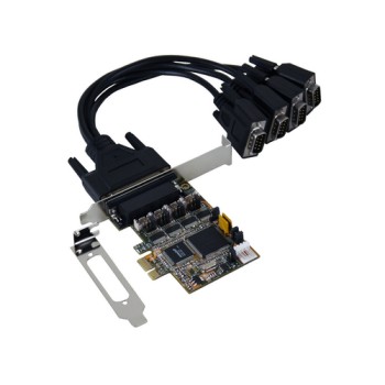 exSys EX-44384, PCI-Express Card zu, 4x Seriell RS-232, SystemBase SB16C1054PCI exSys EX-44384, PCI-Express Card zu, 4x Seriell RS-232, SystemBase SB16C1054PCI