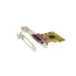 exSys EX-44001,1xParallel Port LPT, PCI-Express-I/O-Karte, EPP/ECP