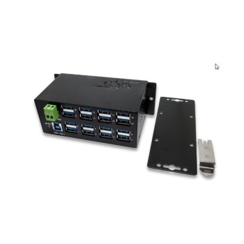 exSys EX-1113HMS, 16xUSB 3.0/3.1 MetallHUB, mit 15KV ESD Überspannungs-Schutz exSys EX-1113HMS, 16xUSB 3.0/3.1 MetallHUB, mit 15KV ESD Überspannungs-Schutz