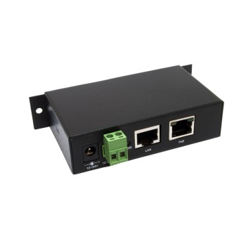 exSys EX-6007PoE Gigabit Injektor, 12V-24V Terminal Block exSys EX-6007PoE Gigabit Injektor, 12V-24V Terminal Block