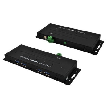 exSys EX-1247HMVS, 3x USB-C 3.0, 4x USB-A exSys EX-1247HMVS, 3x USB-C 3.0, 4x USB-A