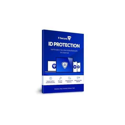 F-Secure ID Protection ESD, 5 appareils, 5 articles protégés, 1 an