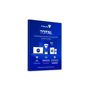 F-Secure Total - Attach Aktion, Box, Voll, 3 Geräte, 1 Jahr, ML