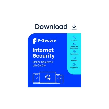F-Secure Internet Security SAFE - 2Y 1G, 1 Gerät, 2 Jahre, ESD, v.complète, ML