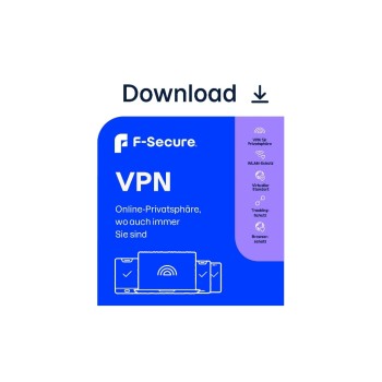 F-Secure Freedome VPN ESD, 5 appareils, 1 an