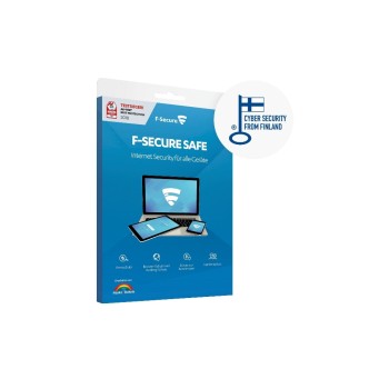 F-Secure SAFE Boîte, Version complète, 5 utilisateurs, 1 an