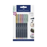 Faber-Castell Metallics Marker, 6er Etui