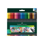 Faber-Castell Fineliner Grip Set, 0.4 mm, 20 Stück