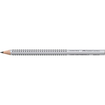 Faber-Castell Crayon Jumbo Grip 2001 HB, Argent Faber-Castell Crayon Jumbo Grip 2001 HB, Argent