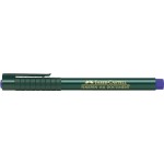 Faber-Castell Fineliner Finepen 1511 Stylo pour fascicules 0.4 mm, Bleu