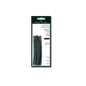 FABER-CASTELL PITT Monochrome Kohle, natürliche Zeichenkohle FABER-CASTELL PITT Monochrome Kohle, natürliche Zeichenkohle