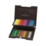 FABER-CASTELL 72er Polychromos Farbstifte, im Holzkoffer