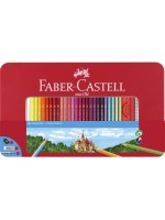 FABER-CASTELL Farbstifte Classic Colour, Hexagonal, 60er Metalletui