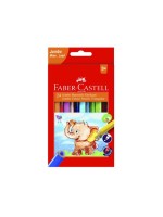 FABER-CASTELL Farbstifte dreikant Jumbo, 24er Metalletui