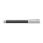 Faber-Castell Stylo plume AMBITION Rhombus moyen (M), Noir