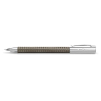 Faber-Castell Stylo bille AMBITION B, Gris clair Faber-Castell Stylo bille AMBITION B, Gris clair