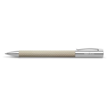 Faber-Castell Stylo bille AMBITION B, gris clair Faber-Castell Stylo bille AMBITION B, gris clair