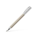 FABER-CASTELL Füllfederhalter Ambition M, White Sand