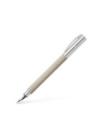 FABER-CASTELL Füllfederhalter Ambition M, White Sand