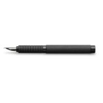 FABER-CASTELL Füllfederhalter Essentio M, Aluminium black