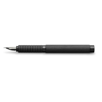 Faber-Castell Stylo plume Essentio moyen (M), Noir