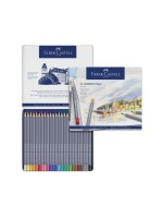 FABER-CASTELL Goldfaber Aquarellstift, 24er Metalletui