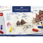 FABER-CASTELL Softpastellkreiden Mini, Creative Studio, 72er Karton