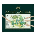 Faber-Castell Farbstift PITT PASTELL, 24er Metalletui