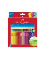 Faber-Castell Crayons de couleur Colour Grip Etui en carton 48er