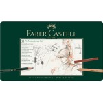 Faber-Castell Stylo graphite Pitt Monochrome 33 boîtier métallique
