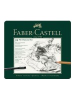 Faber-Castell Stylo graphite Pitt Boîtier métallique de 24 pièces