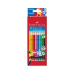 Faber-Castell Crayons de couleur Colour Grip erasable Etui en carton de 10 pièces