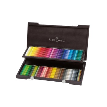 Faber-Castell A. Dürer Aquarellstifte, 120er Holzkoffer