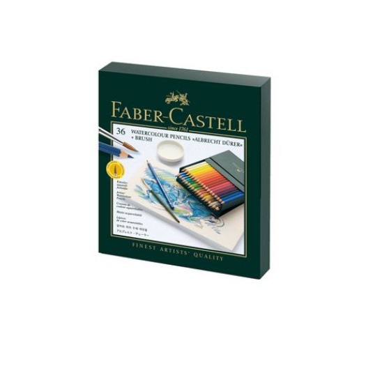 Faber-Castell Crayons aquarelle de couleur Albrecht Dürer Boîte de studio 36er