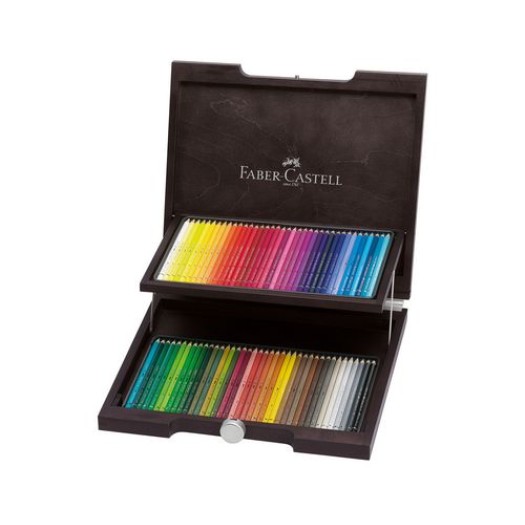 Faber-Castell Crayons aquarelle de couleur Albrecht Dürer 72 caisse en bois
