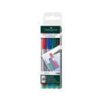 Faber-Castell MULTIMARK 4er Etui, nonpermanent S