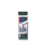 Faber-Castell Feutre pour transparent M cas de 4