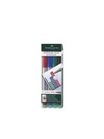 Faber-Castell Feutre pour transparent M cas de 4