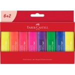 Faber-Castell Surligneur Textliner 1546 6+2 gratuit