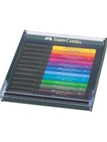 Faber-Castell Pitt Artist Pen 12er Set, intensive Farb.