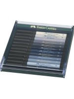 Faber-Castell Pitt Artist Pen 12er Set, greytöne